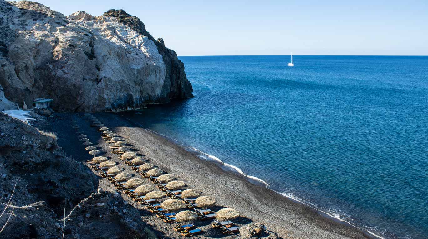 Plaże na Santorini